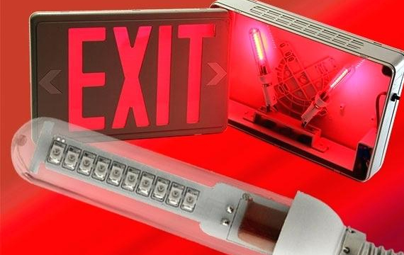 Plano Texas Exit Signs and Light Bulb Headquarters