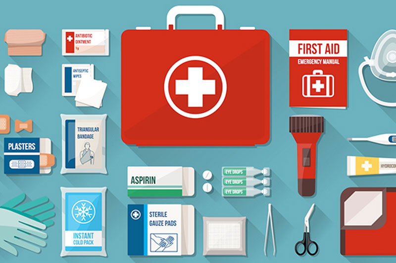 first aid kits and safety products