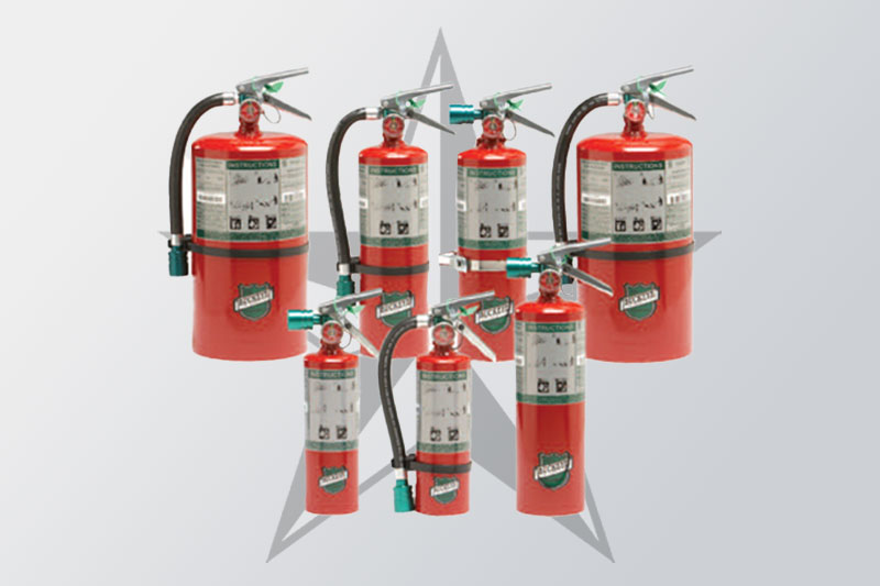 halotron fire extinguisher products